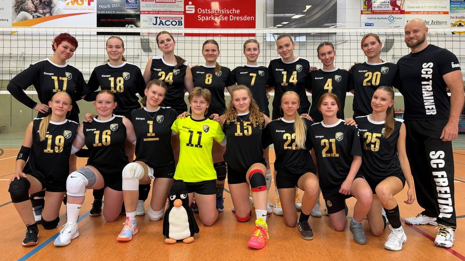 Gruppenbild Jugend weiblich - 3. Damen