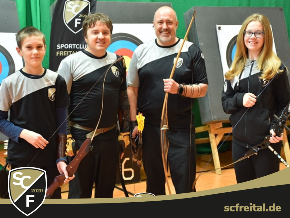 Bogensport Freitaler treffsicher beim ProzenteWinterPokal